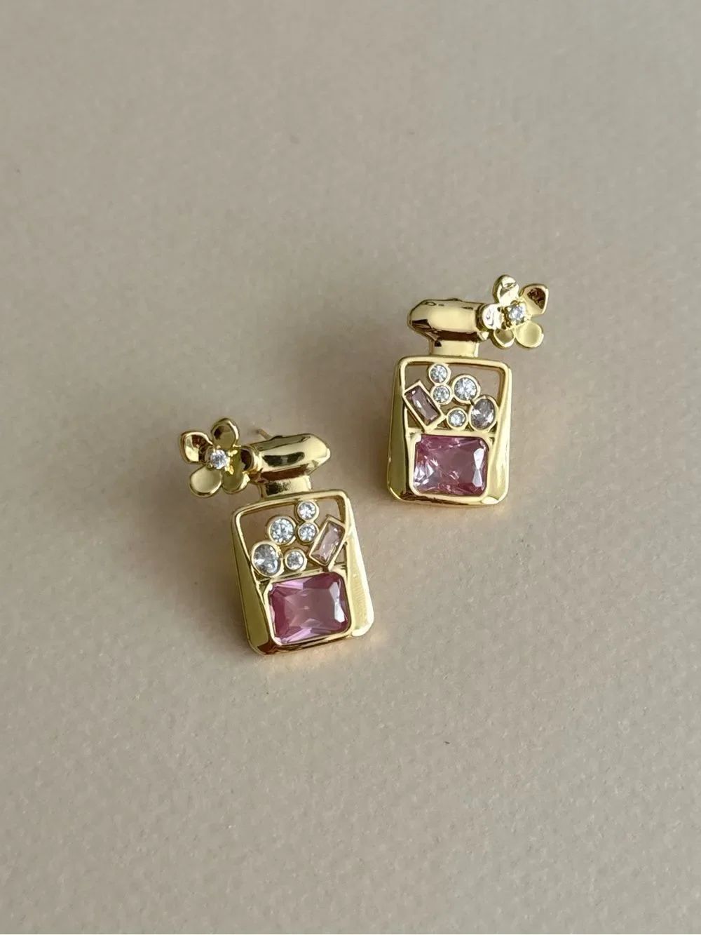 Crystal flower Earrings M1851